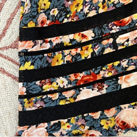 Anthropologie Holding Horses Floral Boho Mini Dress - Picture 10 of 10